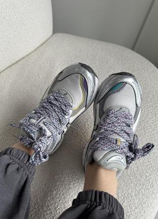 Кроссовки asics 1972-2160 silver/purple5 фото