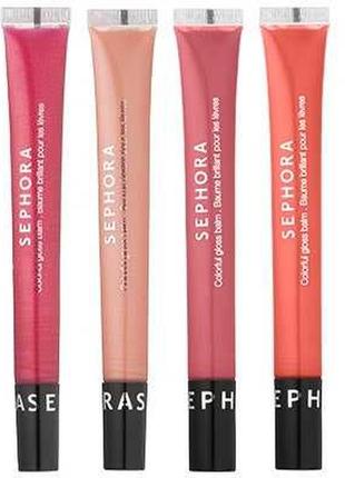 Блиск бальзам sephora colorful gloss balm 10 voltage