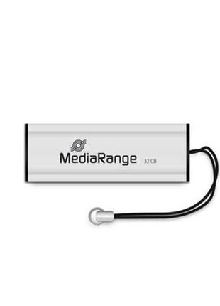 Флеш-накопичувач usb3.0 32gb mediarange black/silver (mr916)