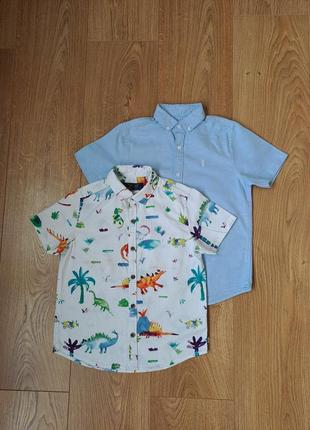 Летний набор для мальчика/шорты/рубашка с коротким рукавом для мальчика3 фото