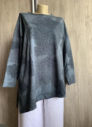 Oska свободный лонгслив блуза кофточка