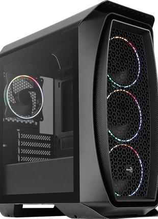 Корпус aerocool aero one mini eclipse-g-bk-v1 (accs-pb18143.11) black без бж