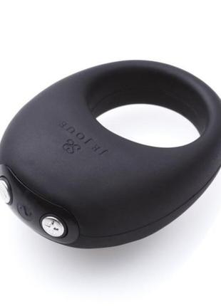 Премиум эрекционное кольцо je joue - mio black с глубокой вибрацией, эластичное, магнитная зарядка