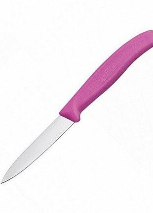 Ніж кухонний victorinox swissclassic paring  рожевий (vx67606.l115)