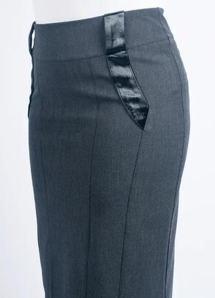 Женская  юбка-карандаш  "диана", ткань турецкий габардин, на подкладке р-р  48,50,58, черная и серая4 фото