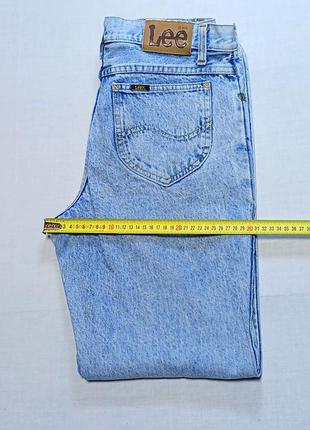 Талия 82 см vintage lee riders 32х32 молния большая ykk made in united kingdom