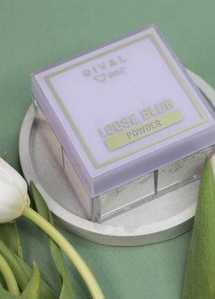 Loose blur powder пудра корегуюча rival loves me