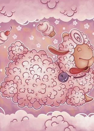 Картина на холсте «пушистая мечтательница», happy set