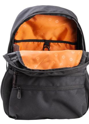 Мужской рюкзак для города suissewin черный дорожный спортивный качественный 32 х 15 х 46 см