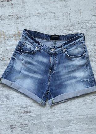 Джинсові шорти, w29/ 46?-48-50?, бавовна, еластан, dsquared