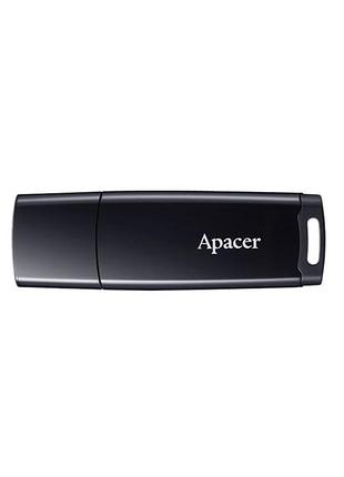 Флеш-накопичувач usb 64gb apacer ah336 black (ap64gah336b-1)