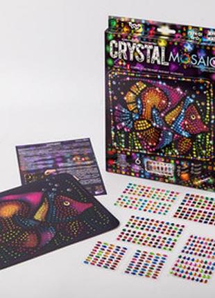 Набор для творчества "crystal mosaic" " рыбка", crm-01-09