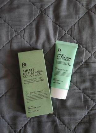 Benton air fit uv defense sun cream spf50+/pa++++ зволожуючий сонцезахисний крем з центеллою 50 мл