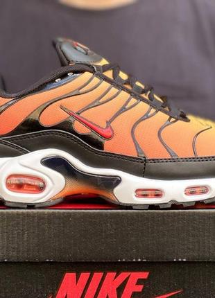 Кросівки nike air max plus tn orange10 фото