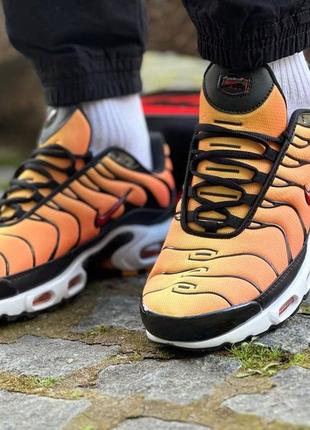 Кросівки nike air max plus tn orange8 фото