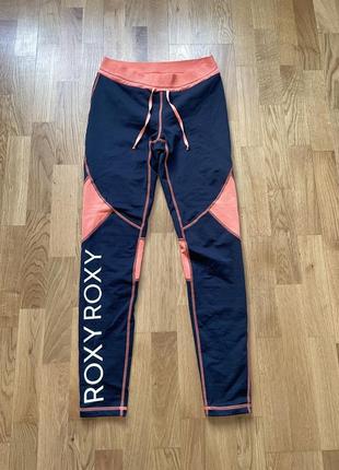 Жіночі компресійні термоштани roxy роксі лосини тайтси легінси under armour спортивні для бігу спорту залу фітнесу бігові nike pro зимові