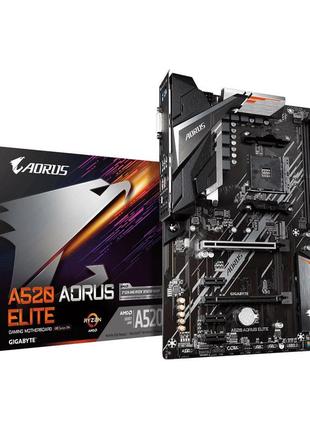 Материнська плата gigabyte a520 aorus elite socket am4
