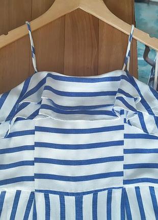 Стильный летний комбинезон с широкими брюками, кюлоты, платье, платье zara 11-12 лет