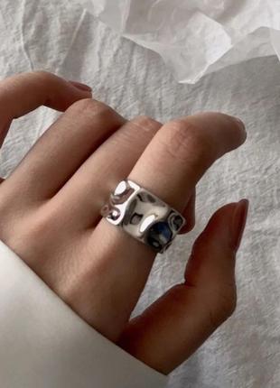 Необычное геометрическое кольцо, лава, капля2 фото