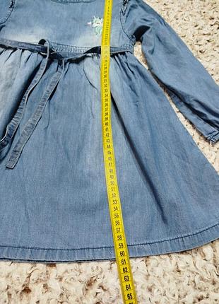 Детское джинсовое платье 👗 3