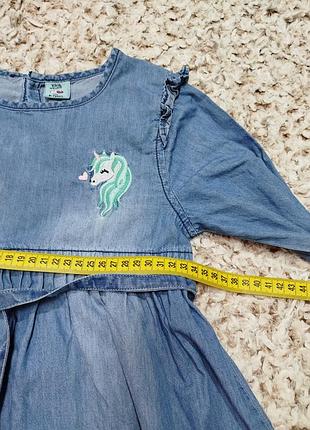 Детское джинсовое платье 👗 4