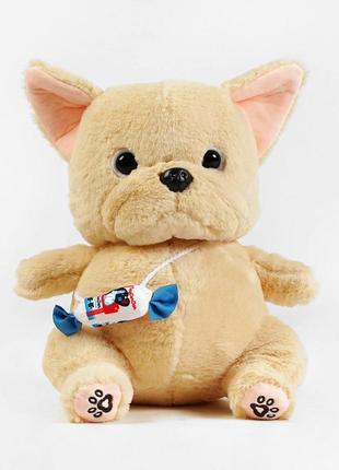 М'яка іграшка французький бульдог, m14716