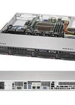 Корпус supermicro 1u cse-813mftqc-350cb2