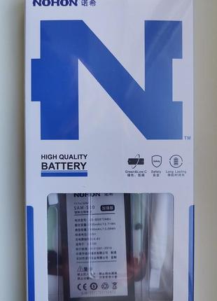 Аккумулятор nohon для samsung galaxy s10  (sm-g973) eb-bg973abu  3400 mah