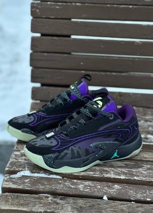 Air jordan luka 2 black/purple1 фото