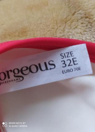Милий роздільний купальничок бренду gorgeous,велика британія ,розмір 32е,,130 грн6 фото
