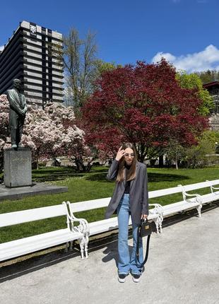 Джинси кльош zara z1975 flare high waist