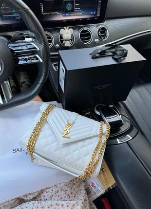 Женская сумка в стиле yves saint laurent