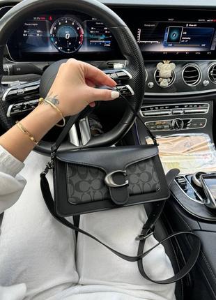 Кожаная сумка coach