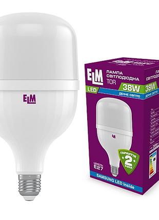 Лампа світлодіодна промислова elm 38w e27 6500k (18-0190)