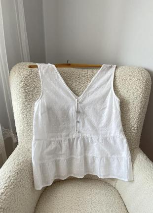 Блуза из прошвы