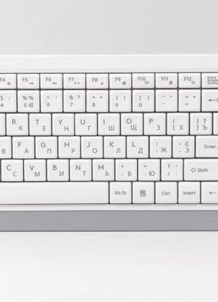 Комплект (клавіатура, мишка) бездротовий a4tech fg1112s white usb3 фото