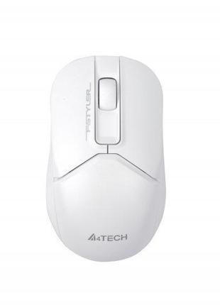 Комплект (клавіатура, мишка) бездротовий a4tech fg1112s white usb2 фото