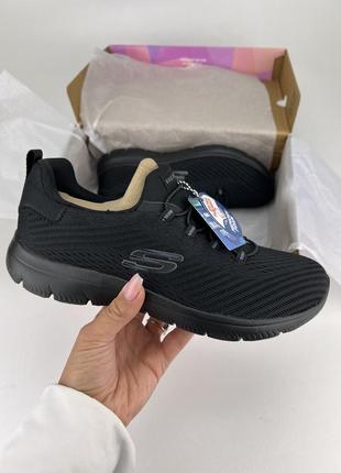 Кросівки skechers summits - fast attraction 149036 bbk (kw6964), оригінальні кросівки скечерс