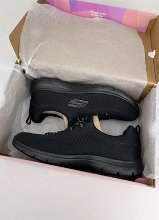 Кросівки skechers summits - fast attraction 149036 bbk (kw6964), оригінальні кросівки скечерс6 фото