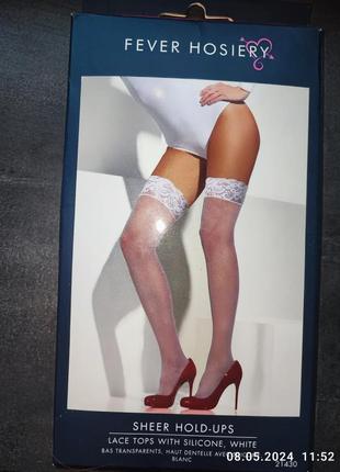 Fever hosiery панчохи чулки білі