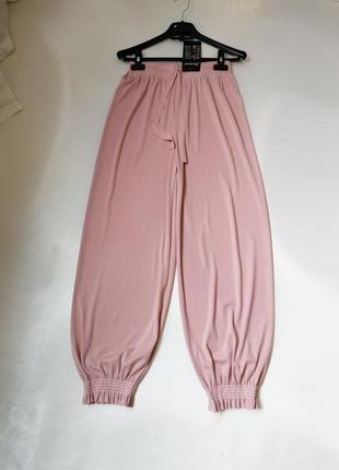 Широкие брюки высокая посадка