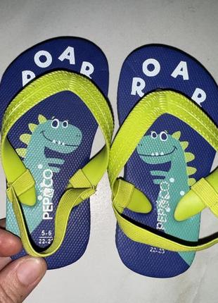 Вьетнамки шлепки босоножки сандали pepco 22-23 (14см) 5-6
