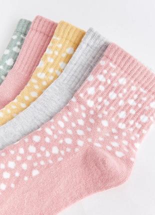 36-38 / 39-40 р новые фирменные стильные женские носки набор комплект 5 пар lc waikiki вай...