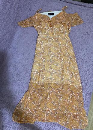 Сукня шифонова довга