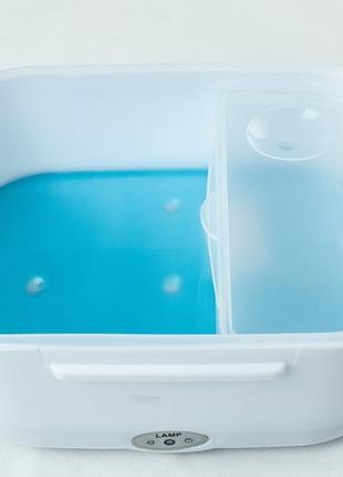 Автомобильный ланч бокс с подогревом синий ve-33