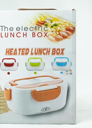 Автомобильный ланч бокс с подогревом синий ve-33