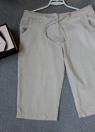 Бріджі лляні розмір бриджы лён