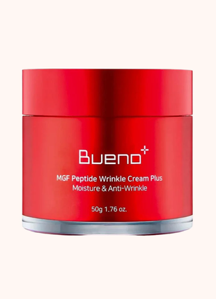 Антивіковий крем на основі пептидів bueno mgf peptide wrinkle cream plus