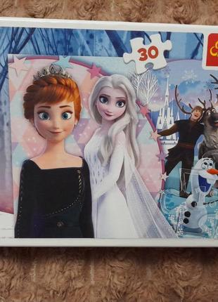 Пазел, пазли, пазл ельза, frozen ll, 30 деталей 3+