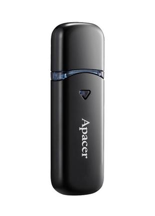 Флеш-накопичувач usb3.0 128gb apacer ah355 black (ap128gah355b-1)